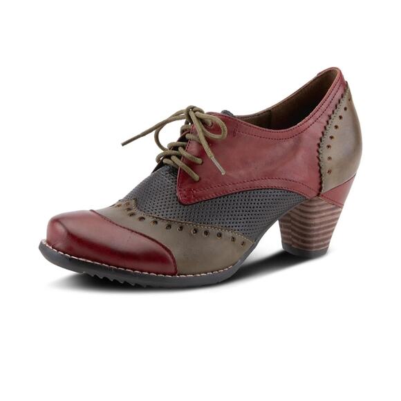 L'Artiste SpringStep Bardot Derby Oxford Pump Women's Sz 41